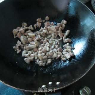 峨眉豆炒鸭的做法步骤：4