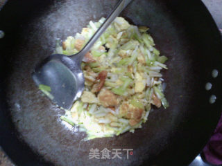 韭黄炒蛋的做法步骤：12