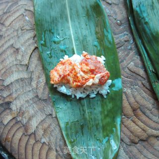 糯米粽叶肉的做法步骤：5