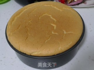 双桃奶油蛋糕的做法步骤：9