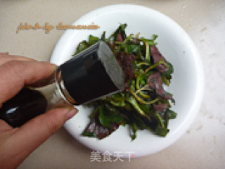 凉拌鱼腥草的做法步骤：4