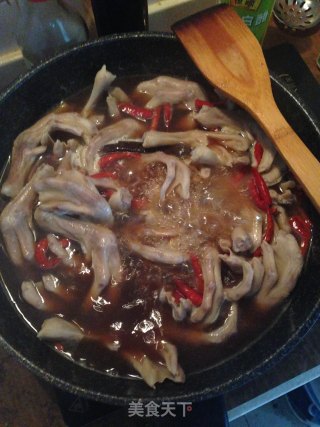 自制卤鸭掌的做法步骤：6