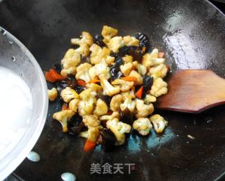 红烧菜花的做法步骤：9