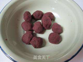 黑芝麻糯米糍的做法步骤：5
