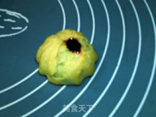 蓝莓果酱泡芙的做法步骤：15
