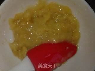 香蕉戚风蛋糕（电饭煲版）的做法步骤：3
