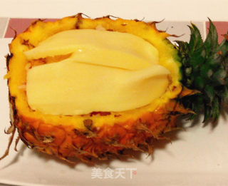 原只菠萝焗饭的做法步骤：9