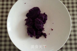 紫薯土司面包机版的做法步骤：4