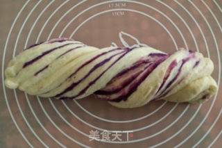 紫薯土司面包机版的做法步骤：8