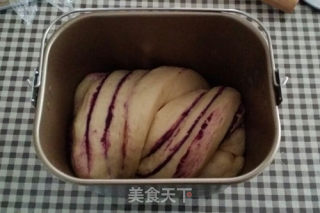紫薯土司面包机版的做法步骤：10