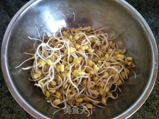 清炒黄豆芽的做法步骤：1