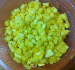 自制菠萝酱的做法步骤：2