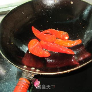 红辣椒酿肉的做法步骤：7