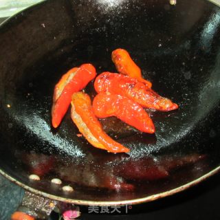 红辣椒酿肉的做法步骤：8