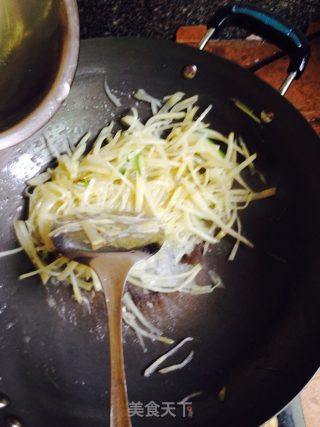 醋溜土豆丝的做法步骤：7
