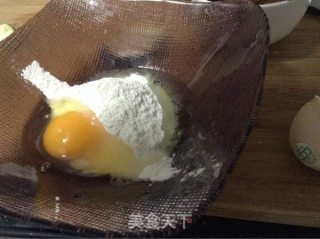 酸甜茄盒的做法步骤：4