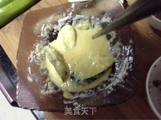 酸甜茄盒的做法步骤：5