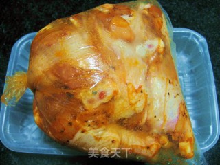 法式黑椒烤翅根的做法步骤：2