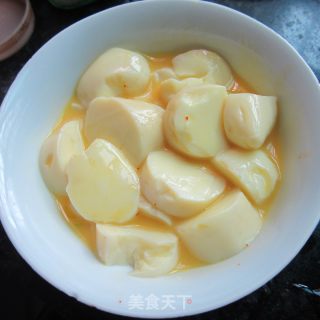蛋黄豆腐羹的做法步骤：4
