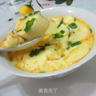 蛋黄豆腐羹的做法步骤：9
