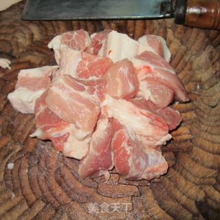 干蒸肉的做法步骤：2