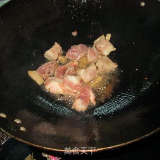 干蒸肉的做法步骤：3