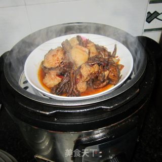 干蒸肉的做法步骤：7