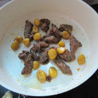 粟子烧肉的做法步骤：3