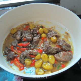 粟子烧肉的做法步骤：6