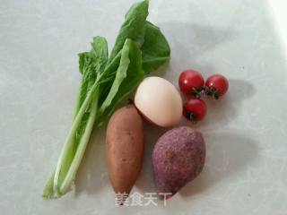 宝宝营养早餐饼的做法步骤：1
