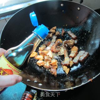 尖椒腊鸡腊肉的做法步骤：4