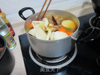 羊肉胡萝卜香锅的做法步骤：11