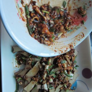 凉拌卤豆腐干的做法步骤：6