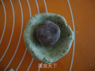 香糯青团的做法步骤：9