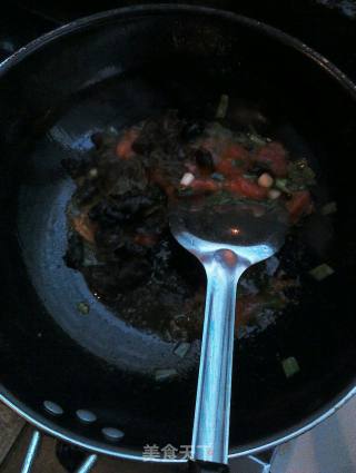 洋葱番茄炒木耳的做法步骤：6