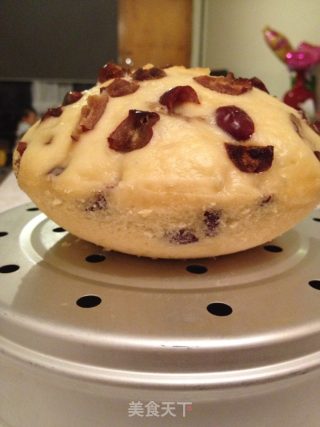 红枣发糕的做法步骤：7