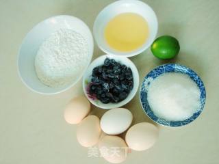 黑加仑蛋糕的做法步骤：1