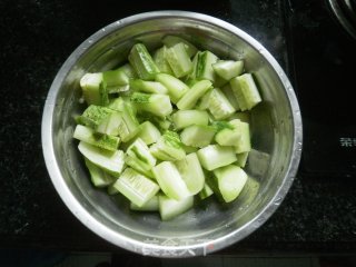 炒牛皮菜的做法步骤：2