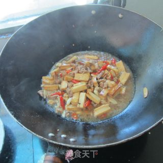 尖椒蒜片肉的做法步骤：10