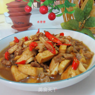尖椒蒜片肉的做法步骤：12