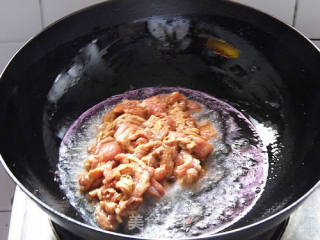 甜椒小炒肉的做法步骤：6
