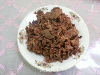 孜然羊肉的做法步骤：3