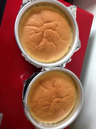 黄桃酸奶蛋糕的做法步骤：13
