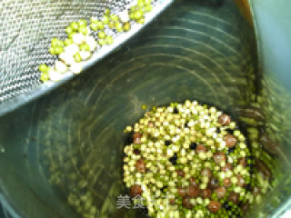 绿豆莲子豆浆的做法步骤：3