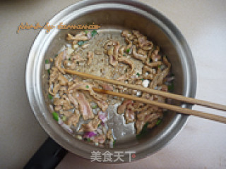 花菜肉片的做法步骤：6