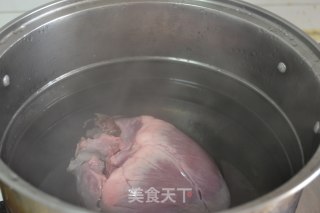 香卤猪心的做法步骤：2