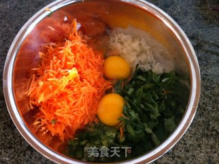 胡萝卜香菜鸡蛋饼的做法步骤：5