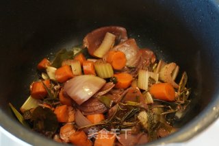 红酒炖公鸡 Coq au Vin的做法步骤：6