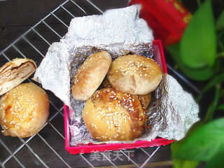 芝麻酱烧饼的做法步骤：11
