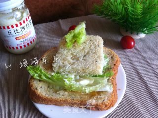 我为妈妈做早餐--香煎吐司荷包蛋的做法步骤：8